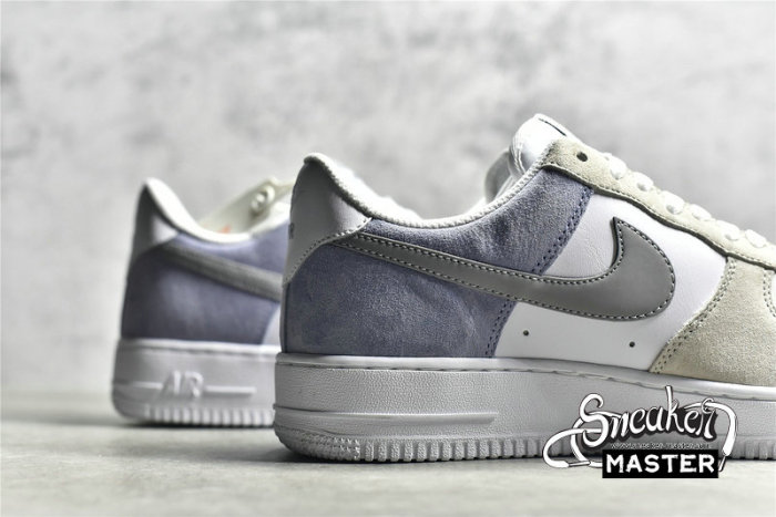 NIKE AIR FORCE 1 07 LOW GREY/WHITE/PURPLE LM2033-208