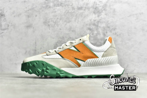 NEW BALANCE CASABLANCA X XC-72 RUNNING SHOES ORANGE/GREEN/BEIGE UXC72CBD