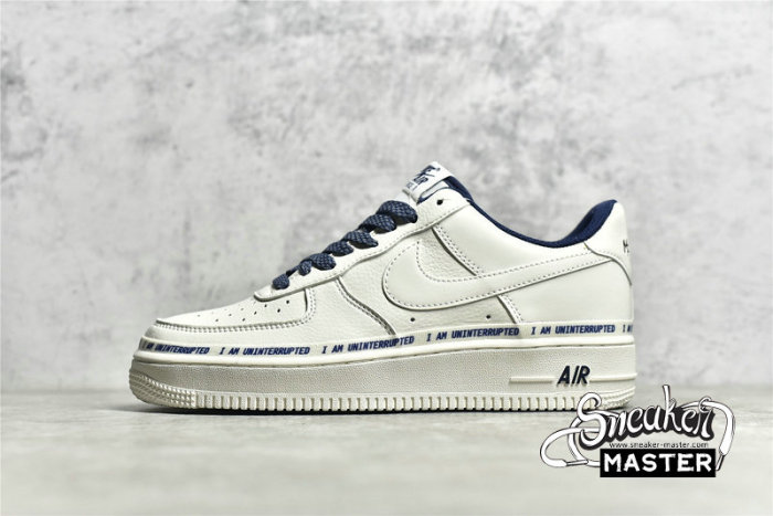 NIKE AIR FORECE 1 LOW 07 WHITE/WHITE/BLUE NU6602-301