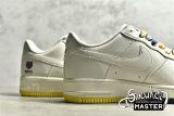 NIKE AIR FORCE 1 LOW 07 SU19 WHITE/YELLOW/NAVY BLUE TN2569-307