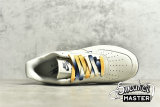 NIKE AIR FORCE 1 LOW 07 SU19 WHITE/YELLOW/NAVY BLUE TN2569-307