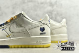 NIKE AIR FORCE 1 LOW 07 SU19 WHITE/YELLOW/NAVY BLUE TN2569-307