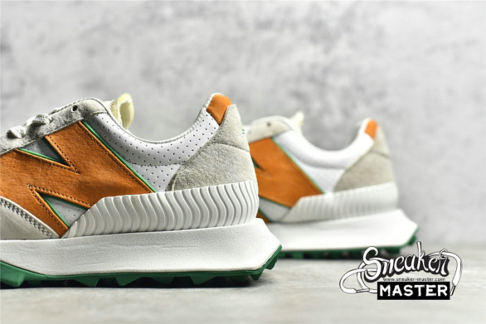 NEW BALANCE CASABLANCA X XC-72 RUNNING SHOES ORANGE/GREEN/BEIGE UXC72CBD