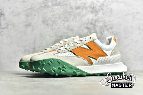 NEW BALANCE CASABLANCA X XC-72 RUNNING SHOES ORANGE/GREEN/BEIGE UXC72CBD