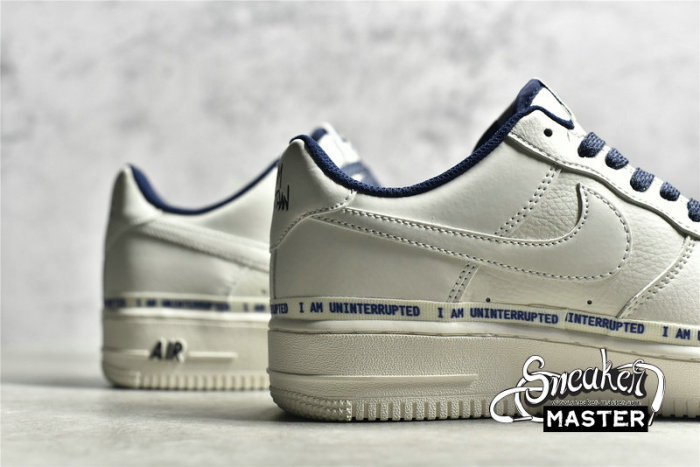 NIKE AIR FORECE 1 LOW 07 WHITE/WHITE/BLUE NU6602-301