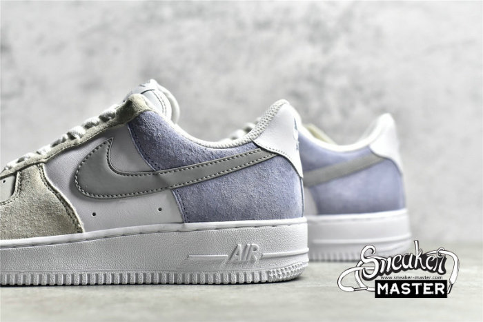 NIKE AIR FORCE 1 07 LOW GREY/WHITE/PURPLE LM2033-208