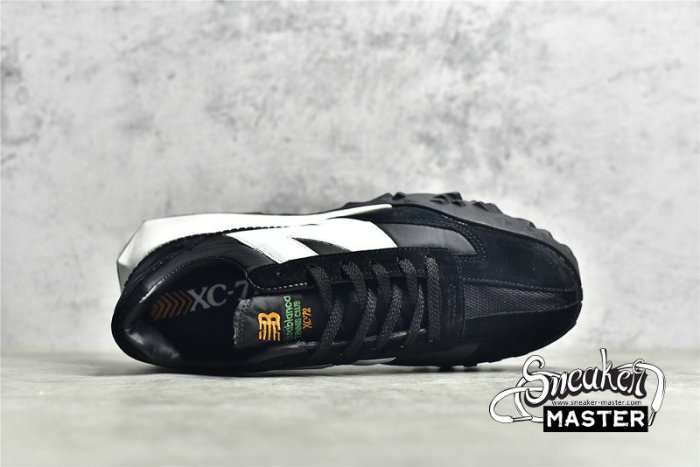 NEW BALANCE XC-72 RUNNING SHOES BLACK/BLACK/WHITE XC-72-005