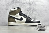 NIKE AIR JORDAN 1 RETRO HIGH OG SAIL/DARK MOCHA/BLACK/BLACK 555088-105