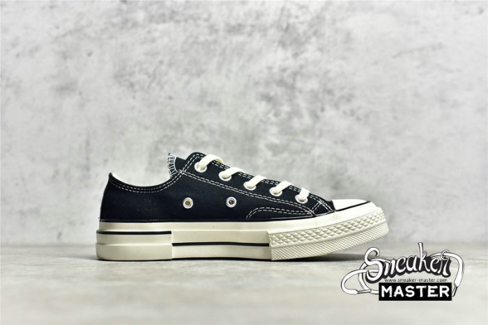 CONVERSE CHUCK TAYLOR ALL-STAR 70S LOW BLACK/WHITE/BLACK A02115C