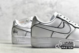 NIKE AIR FORCE 1 LOW X STUSSY WHITE/WHITE/BLACK BQ6425-109