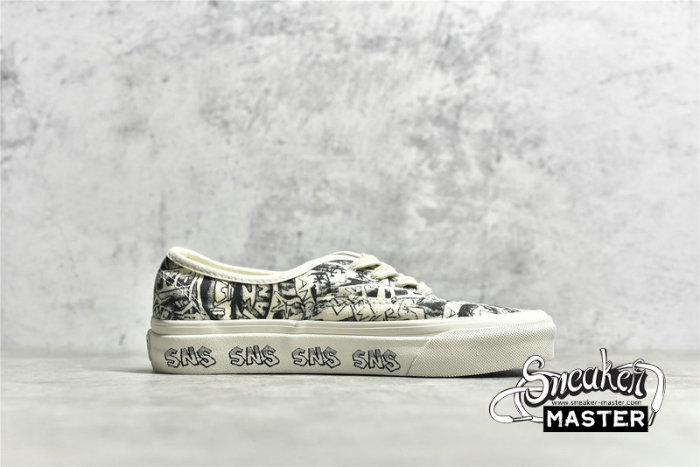 VANS OG AUTHENTIC LX X SNS WHITE/WHITE/BLACK VN0A4BV9676