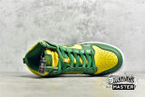 NIKE SUPREME X DUNK HIGH SB BY ANY MEANS BRAZIL VARSITY MAIZE/CLASSIC GREEN-WHITE DN3741-700