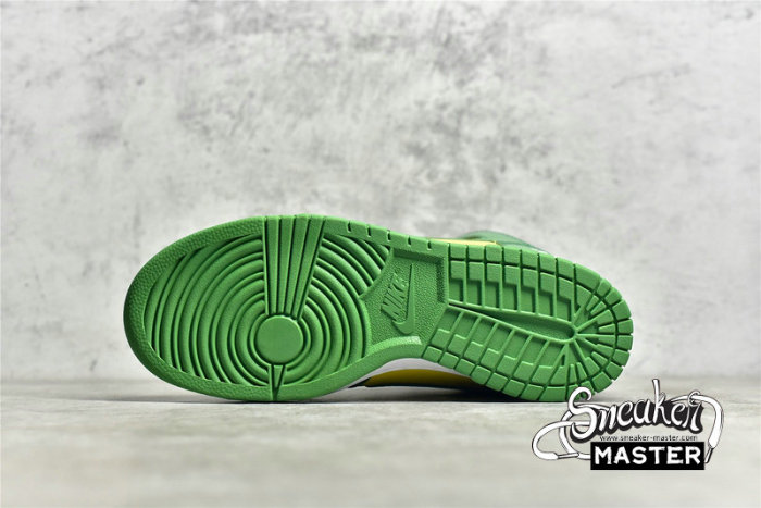 NIKE SUPREME X DUNK HIGH SB BY ANY MEANS BRAZIL VARSITY MAIZE/CLASSIC GREEN-WHITE DN3741-700