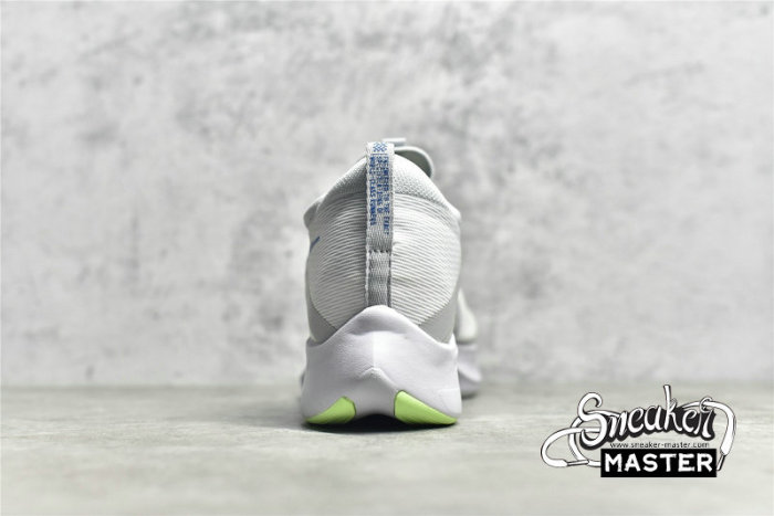 NIKE ZOOM FLY 4 SUMMIT WHITE/PURE PLATINUM/IMPERIAL BLUE/LIME GLOW CT2392-100