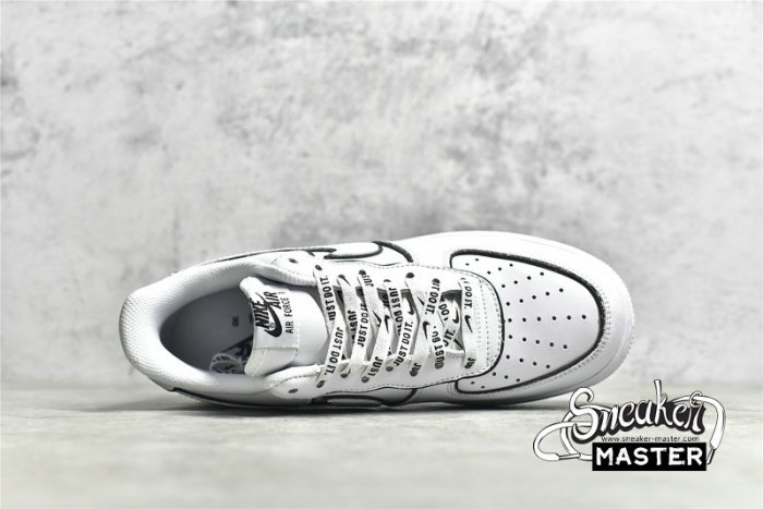 NIKE AIR FORCE 1 LOW X STUSSY WHITE/WHITE/BLACK BQ6425-109
