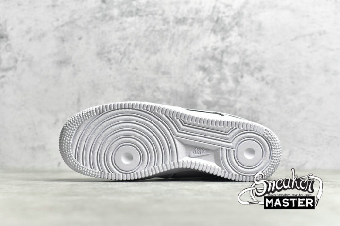 NIKE AIR FORCE 1 LOW X STUSSY WHITE/WHITE/BLACK BQ6425-109
