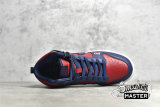 NIKE SUPREME X DUNK HIGH SB BY ANY MEANS RED/NAVY BLUE/WHITE DN3741-600
