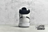 NIKE AIR JORDAN 1 MID SE DIAMOND WHITE/WHITE/BLACK DH6933-100