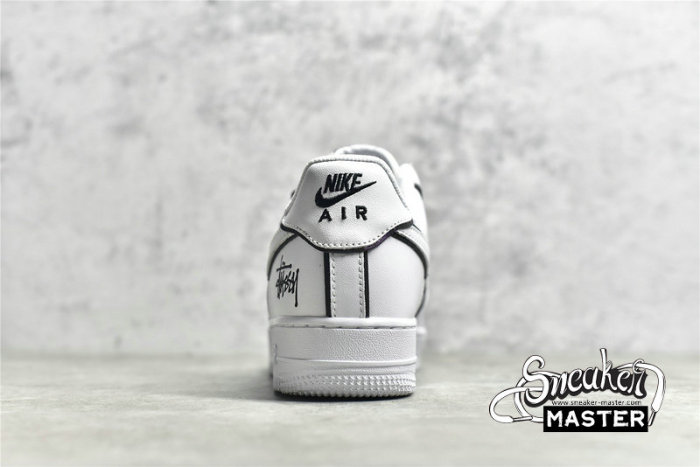 NIKE AIR FORCE 1 LOW X STUSSY WHITE/WHITE/BLACK BQ6425-109