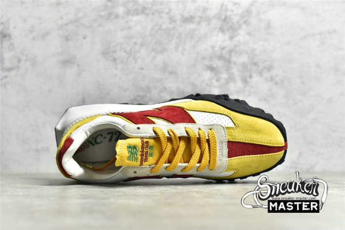 NEW BALANCE CASABLANCA X XC-72 RUNNING SHOES RED/GOLD/WHITE UXC72CBB