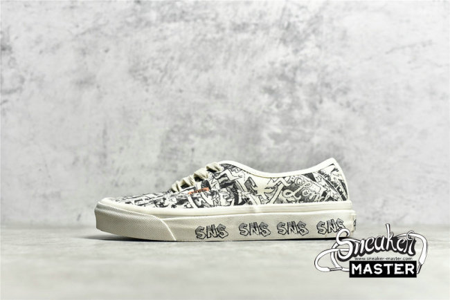 VANS OG AUTHENTIC LX X SNS WHITE/WHITE/BLACK VN0A4BV9676