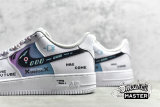 NIKE AIR FORCE 1 LOW 07 WHITE/BLACK/LIGHT BLUE CW2288-111
