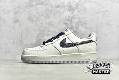 NIKE AIR FORCE 1 07 LOW X BAPE WHITE/WHITE/BLACK AA1356-115