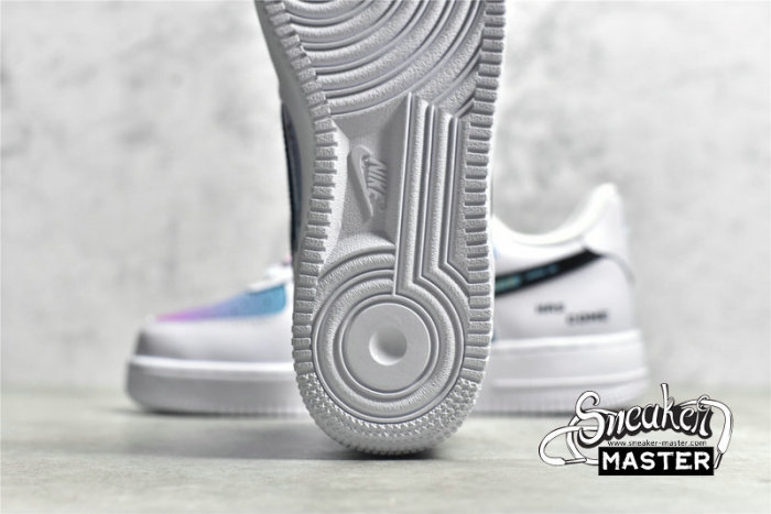 NIKE AIR FORCE 1 LOW 07 WHITE/BLACK/LIGHT BLUE CW2288-111