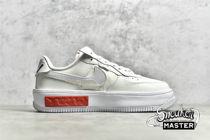 NIKE AIR FORCE 1 FONTANKA PEARL WHITE/UNIVERSITY RED/PEARL WHITE DH1290-001