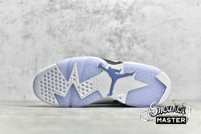 NIKE AIR JORDAN 6 RETRO UNC HOME UNIVERSITY BLUE/WHITE/COLLEGE NAVY/BLACK CT8529-410