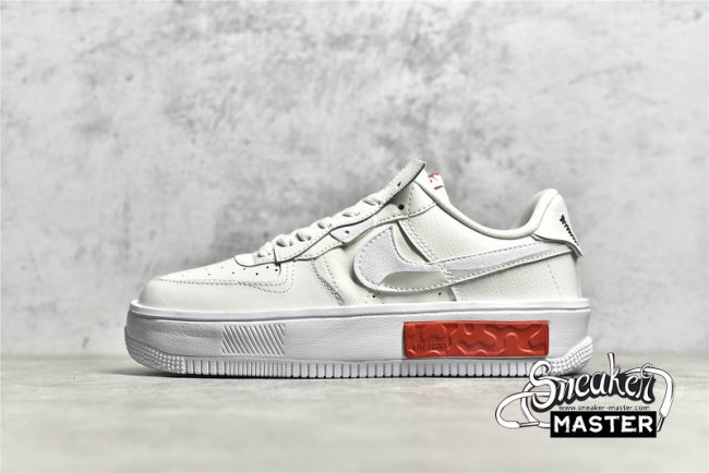 NIKE AIR FORCE 1 FONTANKA PEARL WHITE/UNIVERSITY RED/PEARL WHITE DH1290-001
