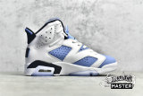 NIKE AIR JORDAN 6 RETRO UNC HOME UNIVERSITY BLUE/WHITE/COLLEGE NAVY/BLACK CT8529-410