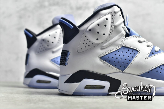NIKE AIR JORDAN 6 RETRO UNC HOME UNIVERSITY BLUE/WHITE/COLLEGE NAVY/BLACK CT8529-410