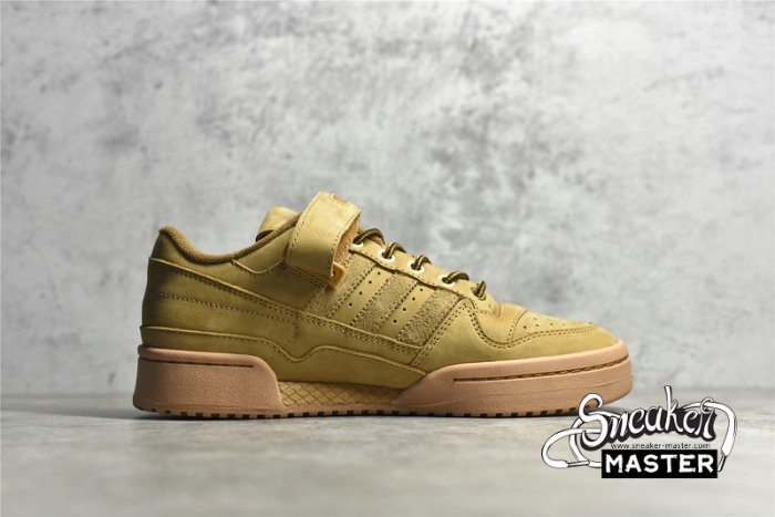 ADIDAS ATMOS X FORUM LOW SHOES WHEAT MESA/MESA/GUM GX3953