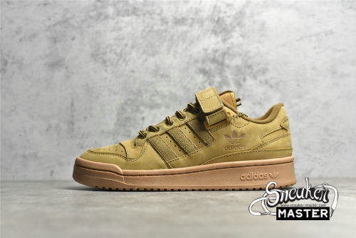 ADIDAS ATMOS X FORUM LOW SHOES WHEAT MESA/MESA/GUM GX3953