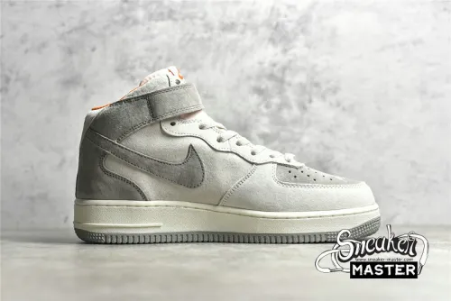 NIKE AIR FORCE 1 MID 07 LIGHT GREY/GREY/WHITE CQ5059-105