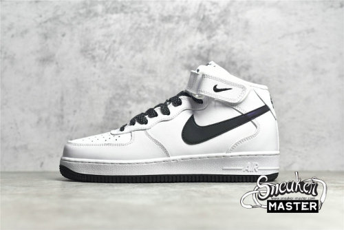 NIKE AIR FORCE 1 07 MID WHITE/BLACK/WHITE 366731-808