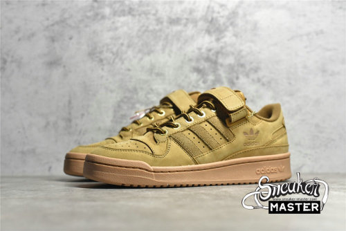 ADIDAS ATMOS X FORUM LOW SHOES WHEAT MESA/MESA/GUM GX3953
