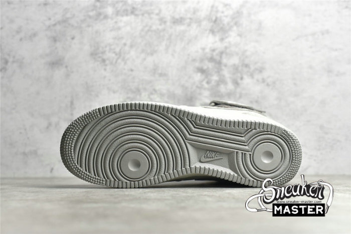NIKE AIR FORCE 1 MID 07 LIGHT GREY/GREY/WHITE CQ5059-105
