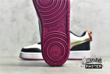 NIKE COURT BOROUGH LOW 2 SE GS SUMMIT WHITE/OFF NOIR/PINK PRIME/METALLIC PEWTER DJ0040-100