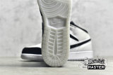 NIKE AIR JORDAN 1 MID SE DIAMOND WHITE/BLACK/MULTI-COLOR DH6933-100