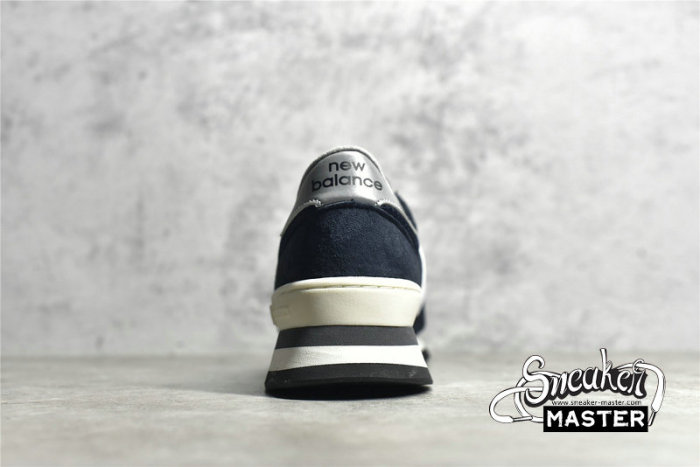 NEW BALANCE 990 RUNNING SHOES NAVY/NAVY/WHITE NB990V1