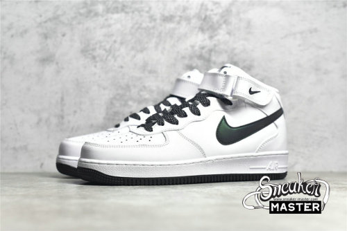 NIKE AIR FORCE 1 07 MID WHITE/BLACK/WHITE 366731-808