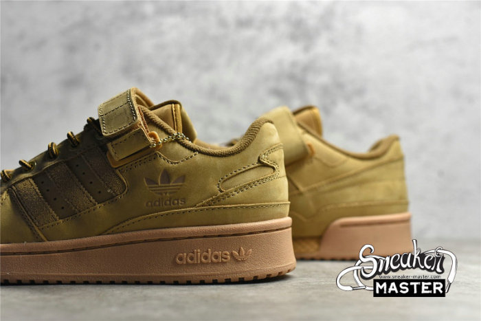 ADIDAS ATMOS X FORUM LOW SHOES WHEAT MESA/MESA/GUM GX3953