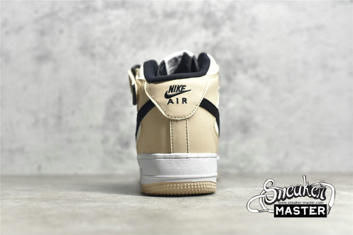 NIKE AIR FORCE 1 MID 07 BEIGE/BEIGE/BLACK HD2523-156