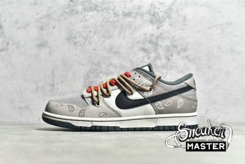 NIKE DUNK SB LOW GREY/LIGHT BROWN/BLACK DH0957-100
