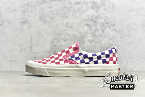 VANS UA CLASSIC SLIP-ON LIGHT PINK/PURPLE/WHITE VN0A3JEX46A
