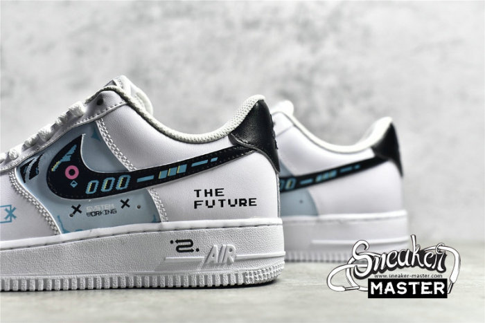 NIKE AIR FORCE 1 LOW 07 BLUE/BLACK/WHITE CW2288-111