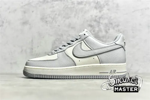 NIKE AIR FORCE 1 LOW 07 X STUSSY LIGHT GREY/LIGHT GREY/WHITE ST2022-616