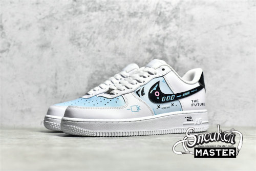 NIKE AIR FORCE 1 LOW 07 BLUE/BLACK/WHITE CW2288-111